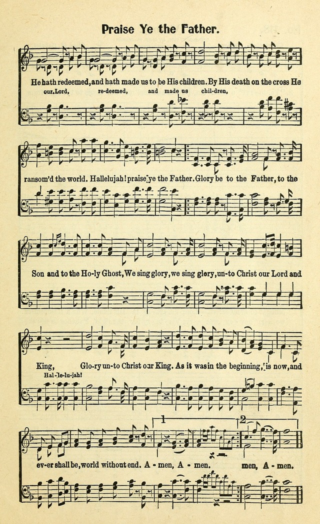 Christian Gospel Hymns: for church, Sunday school, and evangelistic meetings: contains the cream of all the old songs, and the very best of all the new page 119