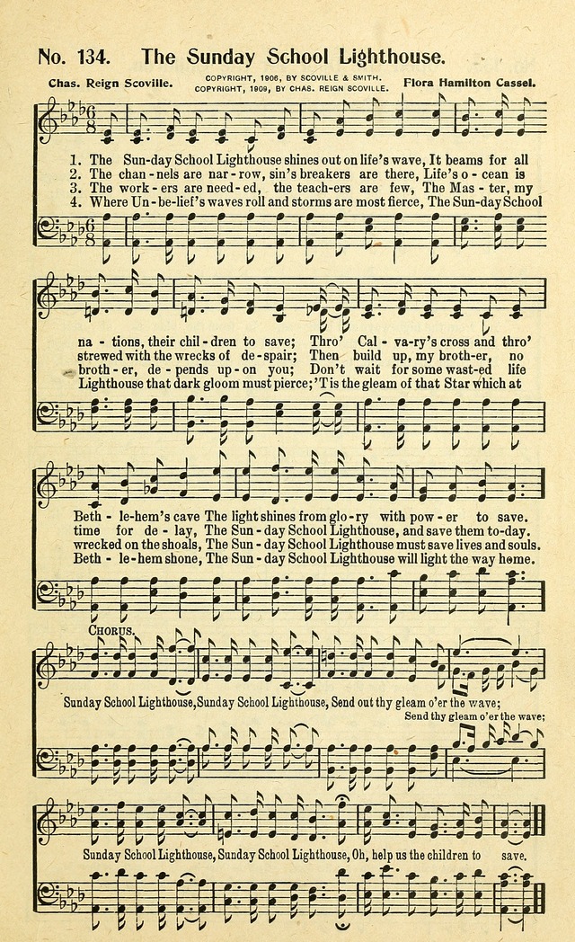 Christian Gospel Hymns: for church, Sunday school, and evangelistic meetings: contains the cream of all the old songs, and the very best of all the new page 147