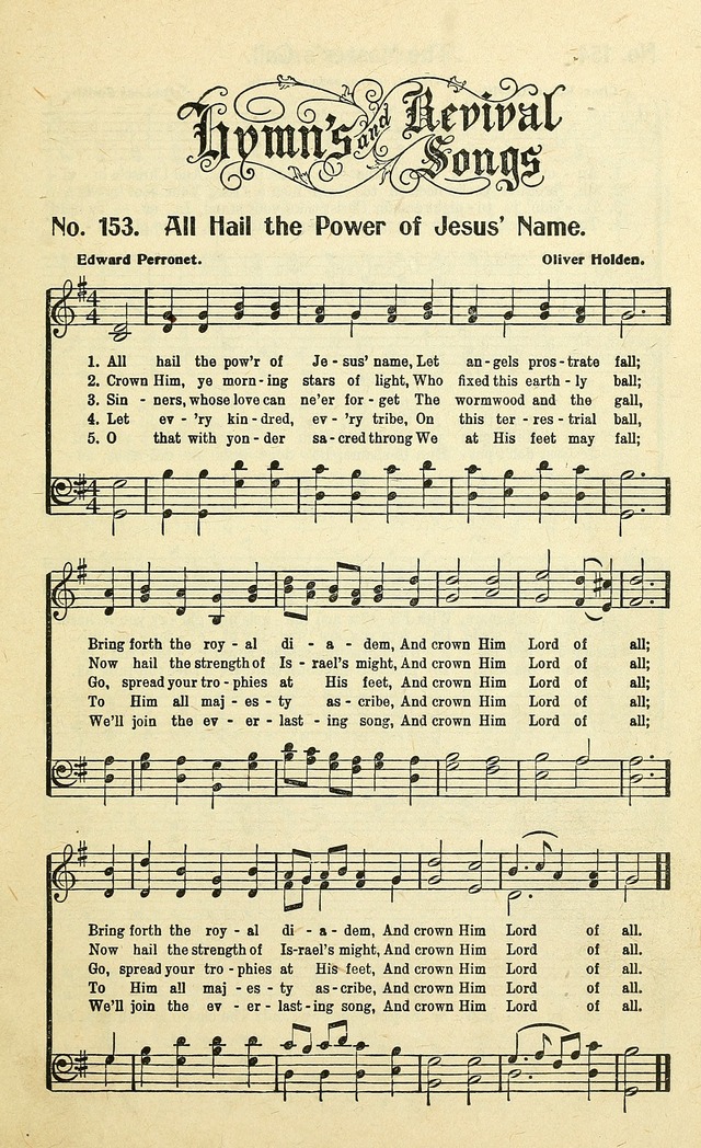 Christian Gospel Hymns: for church, Sunday school, and evangelistic meetings: contains the cream of all the old songs, and the very best of all the new page 163