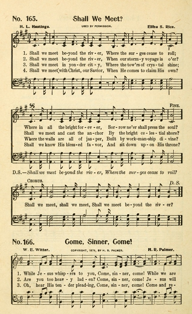 Christian Gospel Hymns: for church, Sunday school, and evangelistic meetings: contains the cream of all the old songs, and the very best of all the new page 174