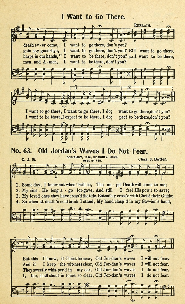 Christian Gospel Hymns: for church, Sunday school, and evangelistic meetings: contains the cream of all the old songs, and the very best of all the new page 63