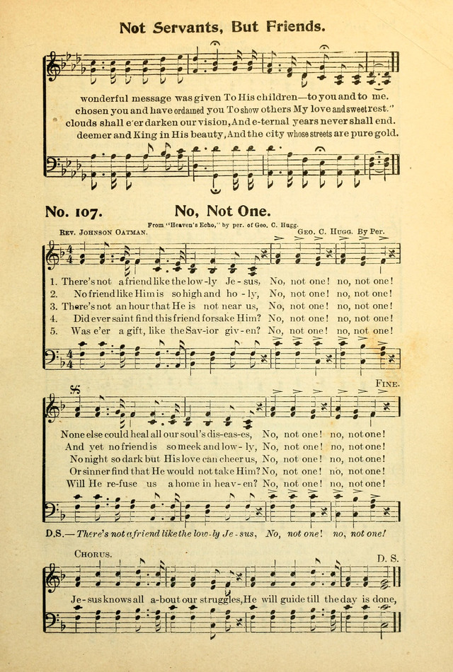 The Century Gospel Songs page 107