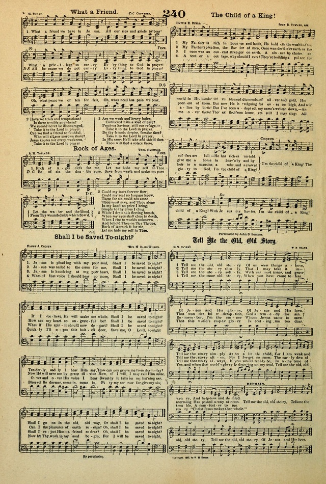 The Century Gospel Songs page 244
