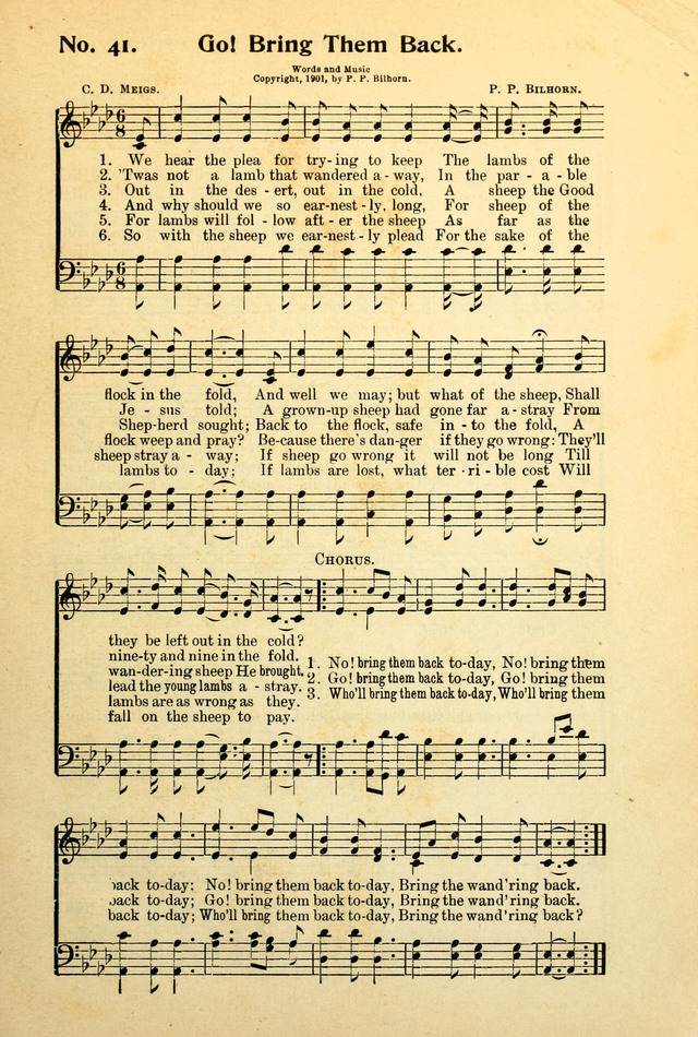 The Century Gospel Songs page 41