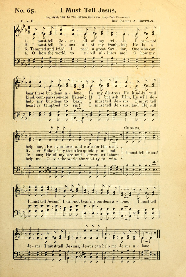 The Century Gospel Songs page 65