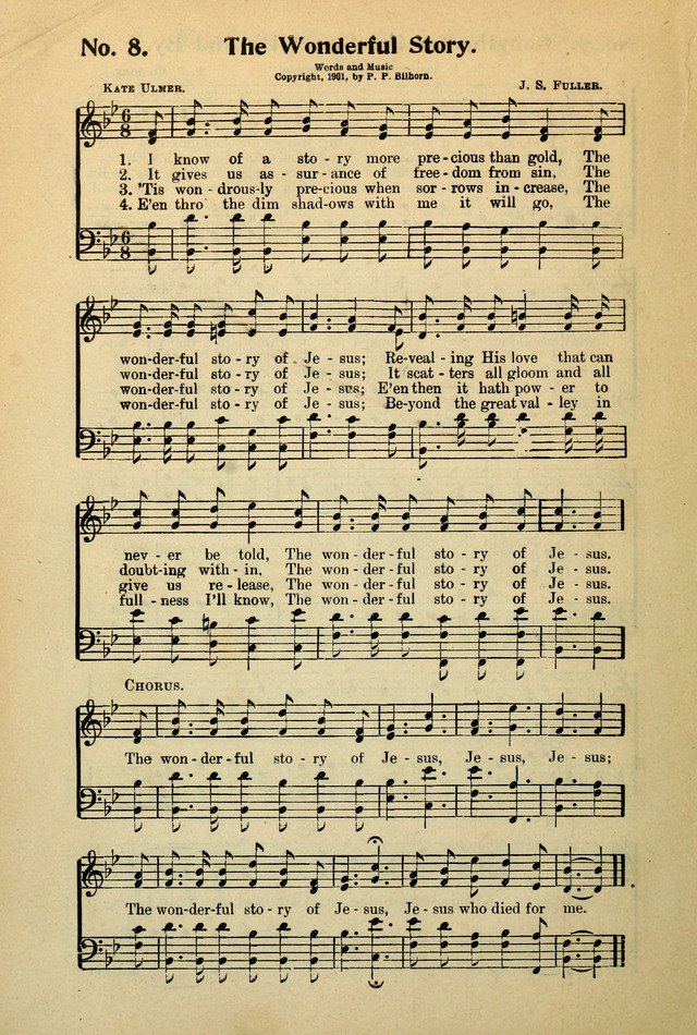 The Century Gospel Songs page 8