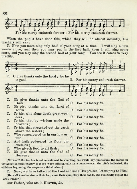 Chapel Gems for Sunday Schools: selected from "Our Song Birds," for 1866, the "Snow bird," the "Robin," the "Red bird" and the "Dove" page 88