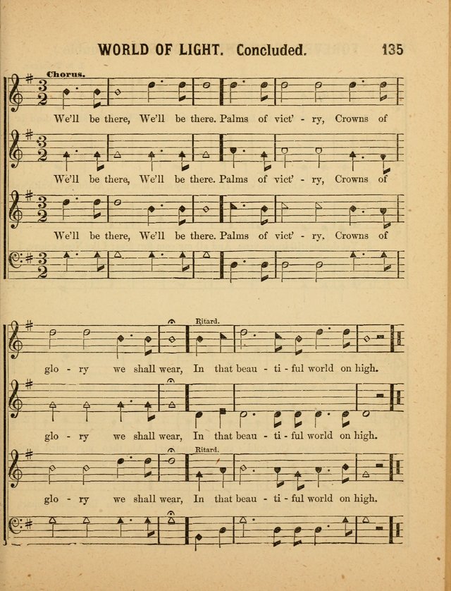 Crystal Gems for the Sabbath School: containing a choice collection of new hymns and tunes, suitable for anniversaries, and all other exercises of the Sabbath-school... page 135