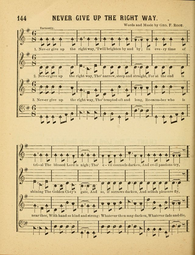 Crystal Gems for the Sabbath School: containing a choice collection of new hymns and tunes, suitable for anniversaries, and all other exercises of the Sabbath-school... page 144