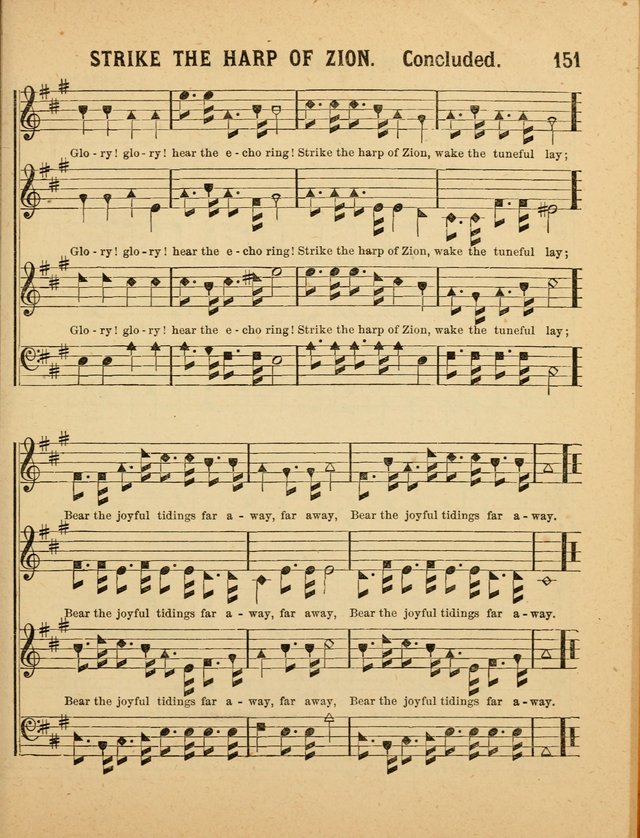 Crystal Gems for the Sabbath School: containing a choice collection of new hymns and tunes, suitable for anniversaries, and all other exercises of the Sabbath-school... page 151