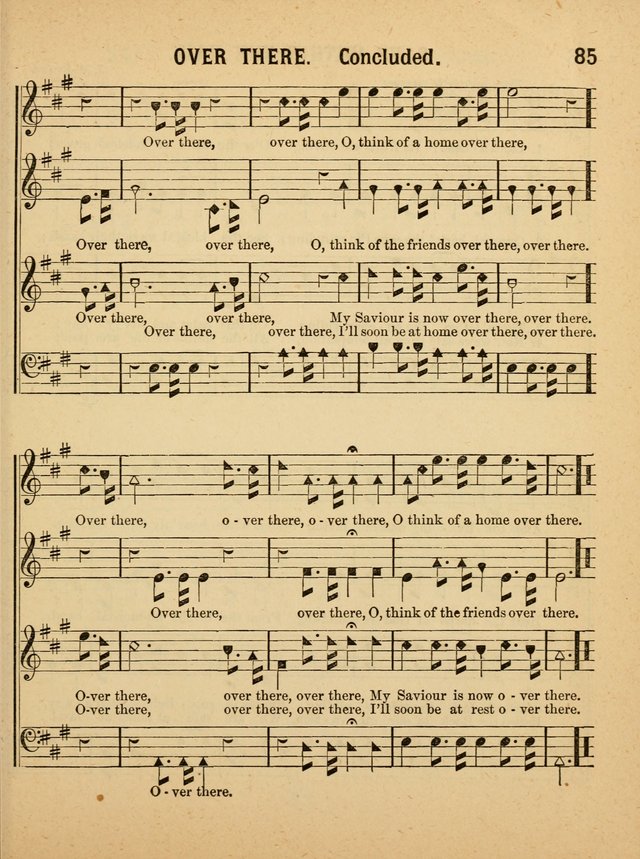 Crystal Gems for the Sabbath School: containing a choice collection of new hymns and tunes, suitable for anniversaries, and all other exercises of the Sabbath-school... page 85