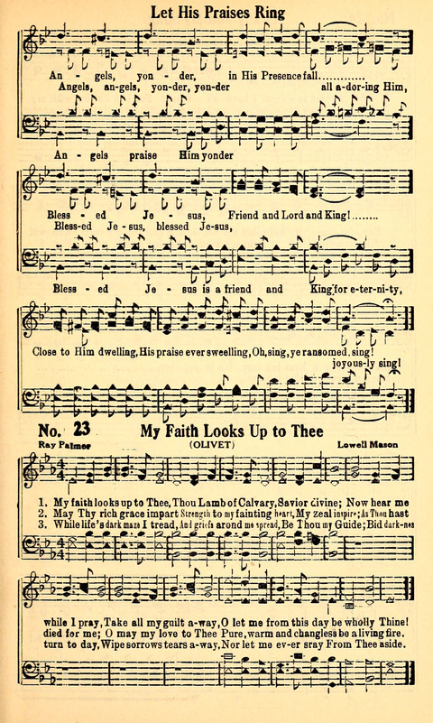 Crowning Hymns No. 10: for Conventions, Singing Societies, Etc. page 22