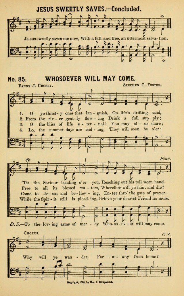 Christian Hymns No. 1 page 85