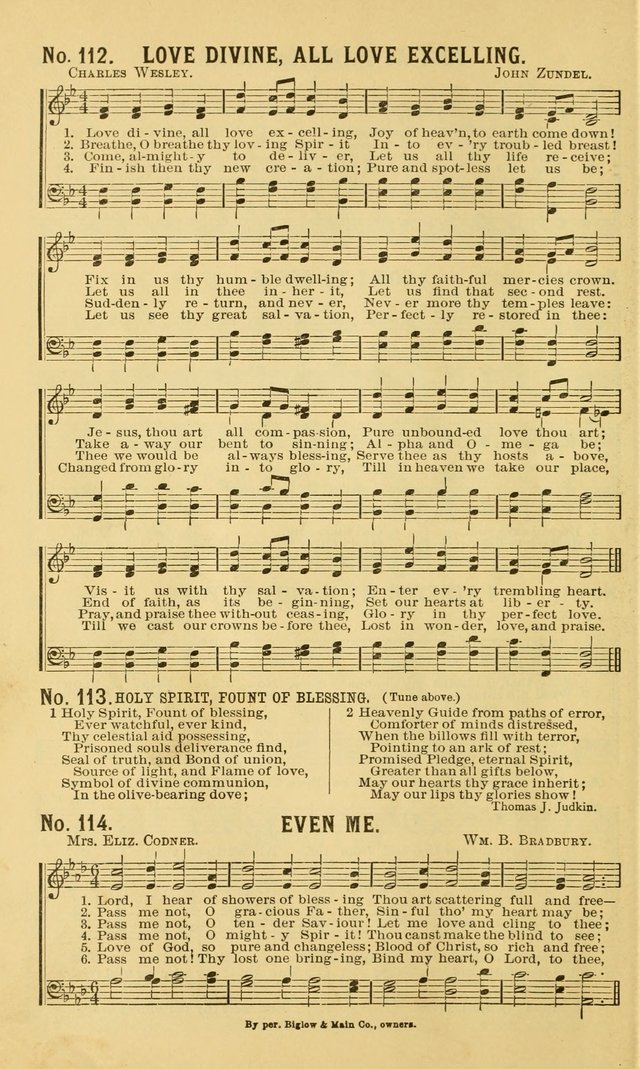 Choice Hymns No. 1: for use in the church, Sunday-school, young people