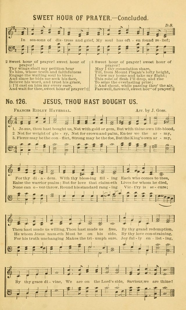 Choice Hymns No. 1: for use in the church, Sunday-school, young people