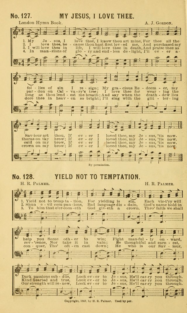 Choice Hymns No. 1: for use in the church, Sunday-school, young people