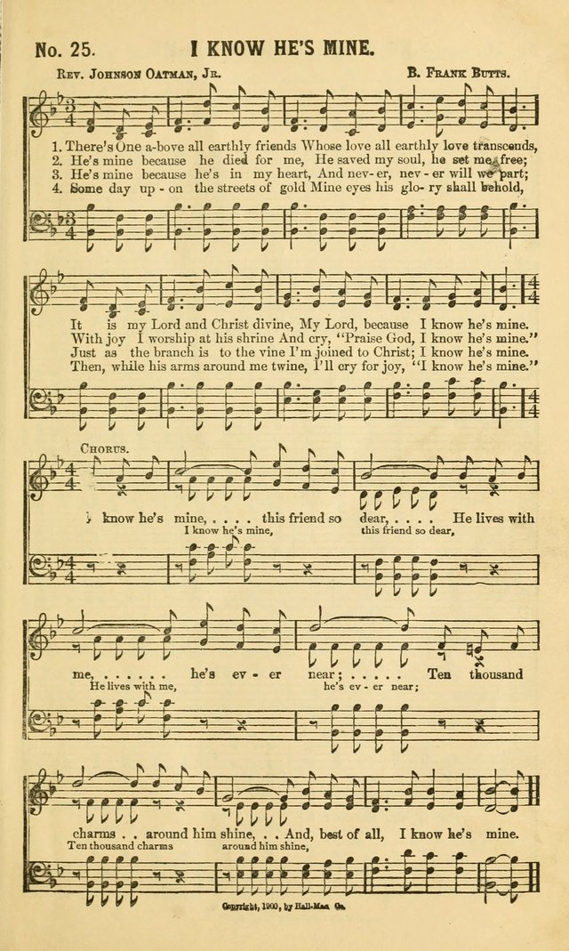 Choice Hymns No. 1: for use in the church, Sunday-school, young people