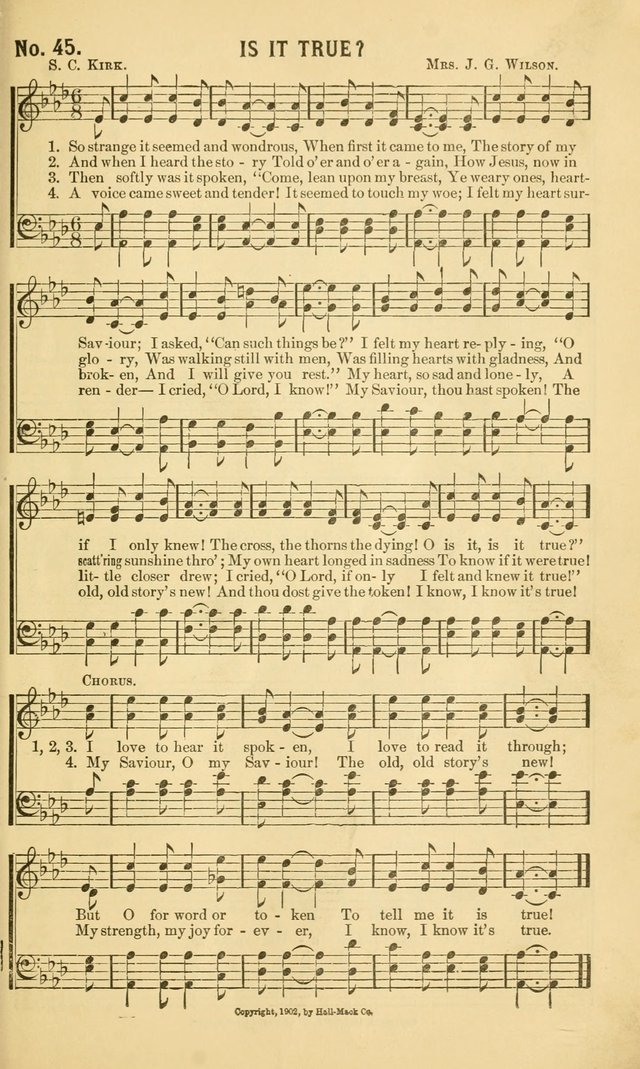 Choice Hymns No. 1: for use in the church, Sunday-school, young people