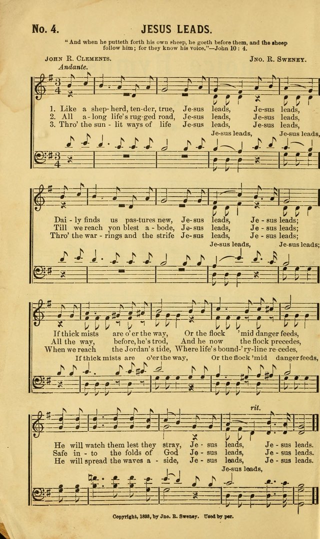 Choice Hymns No. 1: for use in the church, Sunday-school, young people