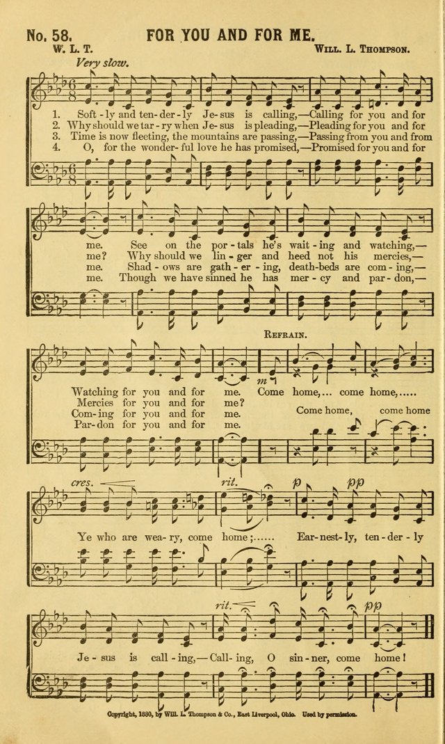 Choice Hymns No. 1: for use in the church, Sunday-school, young people