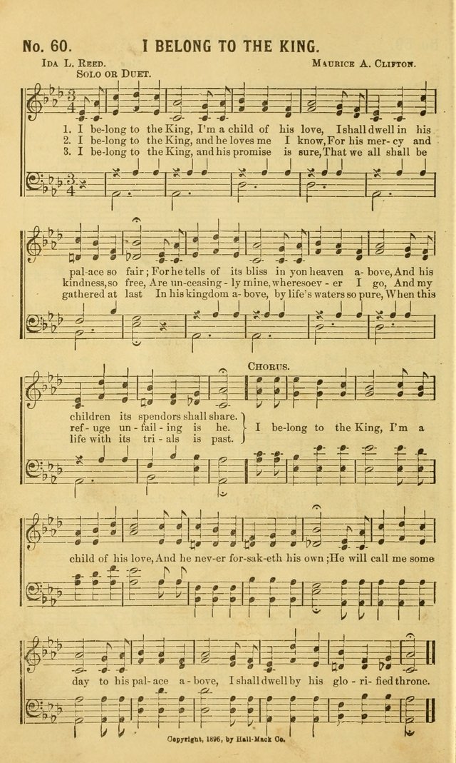 Choice Hymns No. 1: for use in the church, Sunday-school, young people