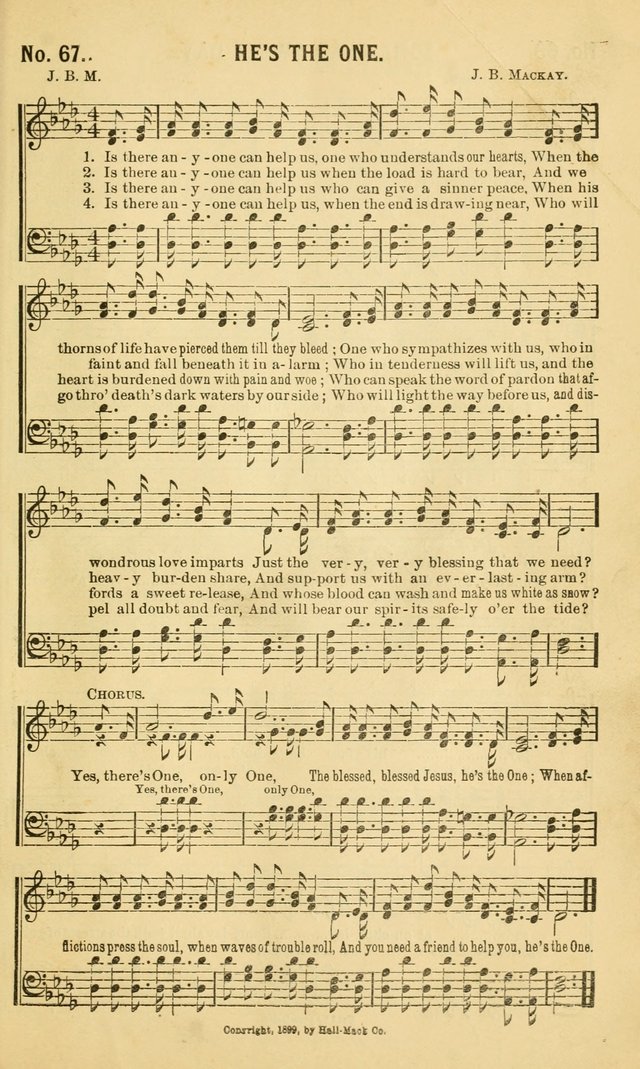 Choice Hymns No. 1: for use in the church, Sunday-school, young people