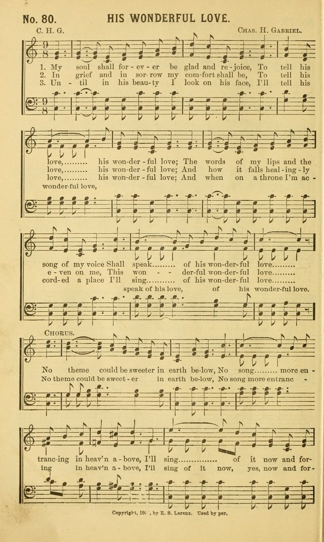 Choice Hymns No. 1: for use in the church, Sunday-school, young people