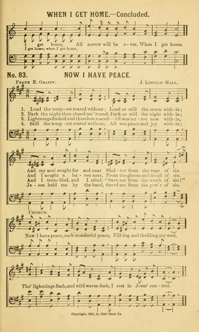 Choice Hymns No. 1: for use in the church, Sunday-school, young people