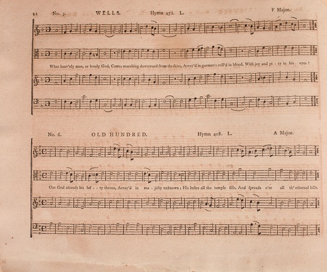 The Christian Harmonist: containing a set of tunes adapted to all the metres in Mr. Rippon