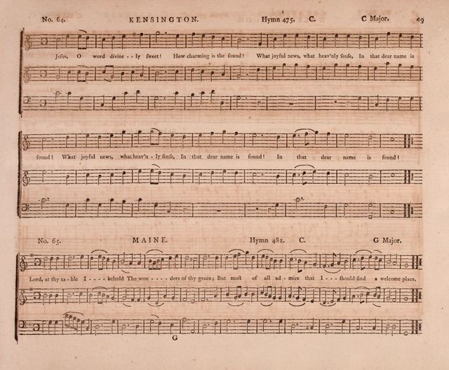 The Christian Harmonist: containing a set of tunes adapted to all the metres in Mr. Rippon