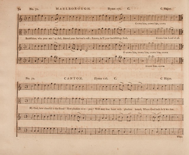 The Christian Harmonist: containing a set of tunes adapted to all the metres in Mr. Rippon