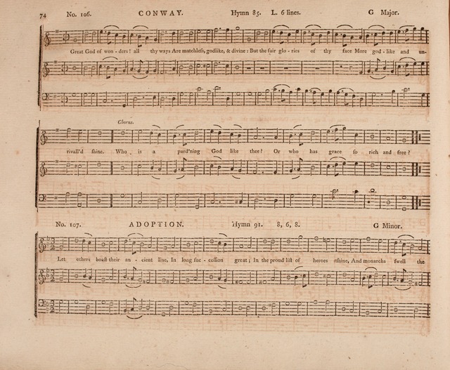 The Christian Harmonist: containing a set of tunes adapted to all the metres in Mr. Rippon