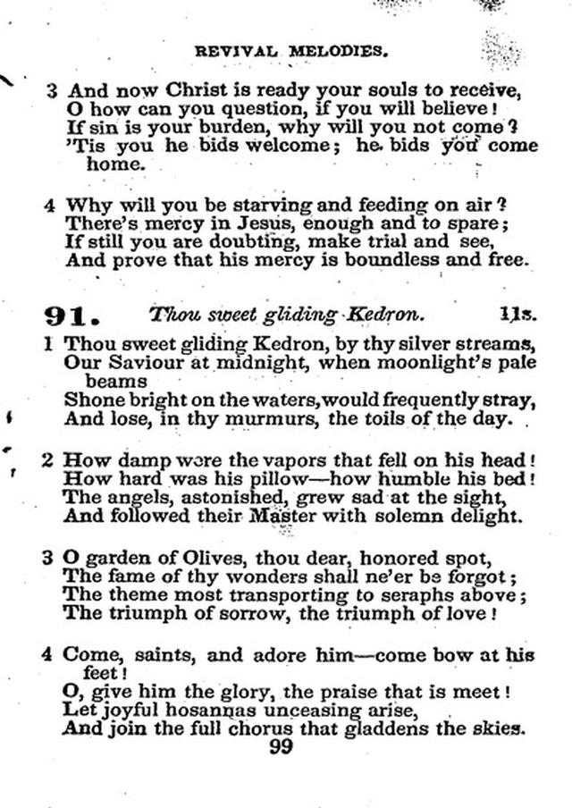 Conference Hymns. a new collection of hymns, designed especially for use in conference and prayer meetings, and family worship. page 113