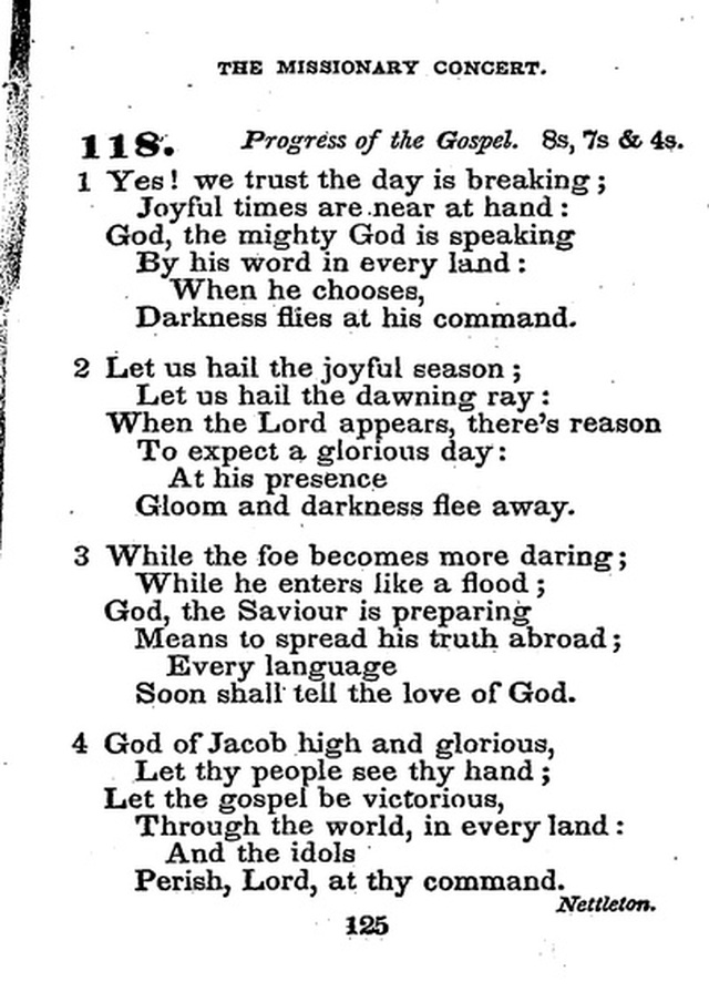 Conference Hymns. a new collection of hymns, designed especially for use in conference and prayer meetings, and family worship. page 139