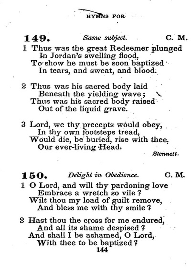 Conference Hymns. a new collection of hymns, designed especially for use in conference and prayer meetings, and family worship. page 158