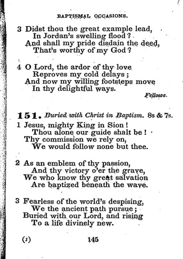 Conference Hymns. a new collection of hymns, designed especially for use in conference and prayer meetings, and family worship. page 159