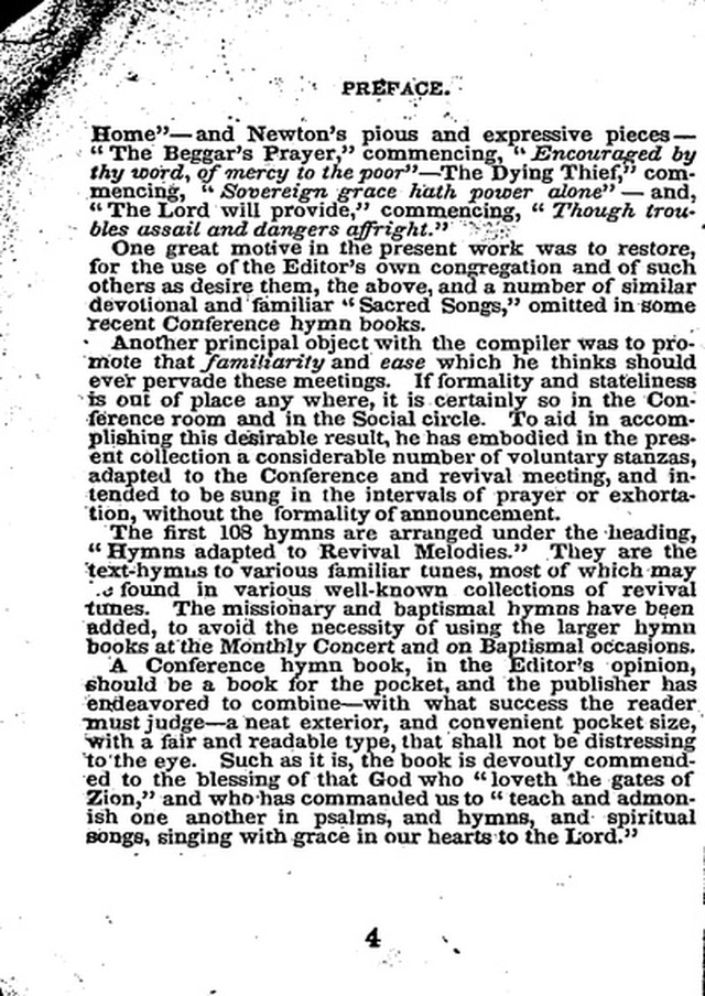 Conference Hymns. a new collection of hymns, designed especially for use in conference and prayer meetings, and family worship. page 16