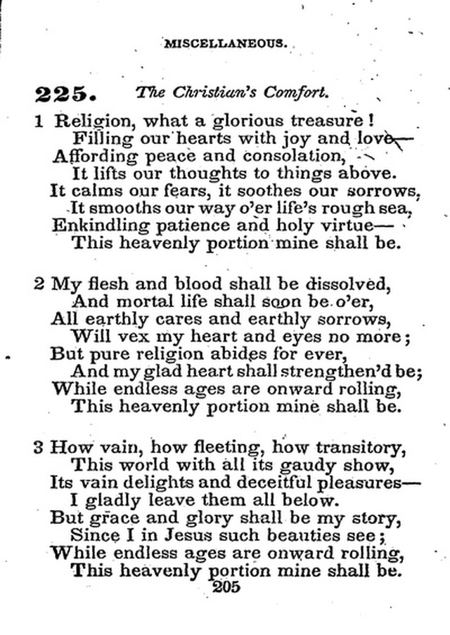 Conference Hymns. a new collection of hymns, designed especially for use in conference and prayer meetings, and family worship. page 219