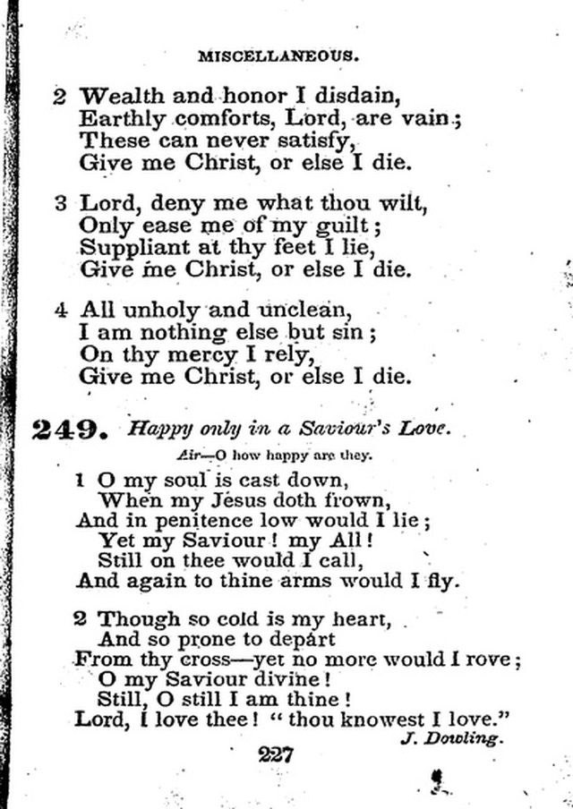 Conference Hymns. a new collection of hymns, designed especially for use in conference and prayer meetings, and family worship. page 241