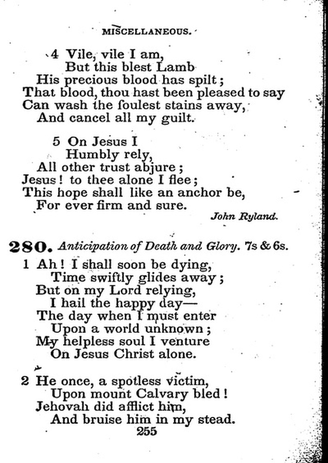 Conference Hymns. a new collection of hymns, designed especially for use in conference and prayer meetings, and family worship. page 269