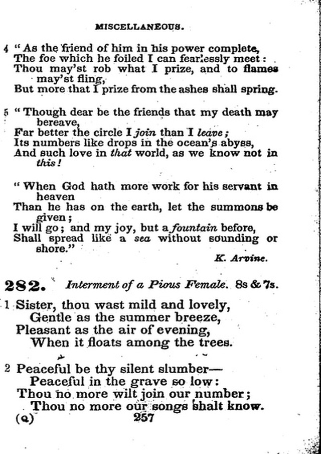 Conference Hymns. a new collection of hymns, designed especially for use in conference and prayer meetings, and family worship. page 271