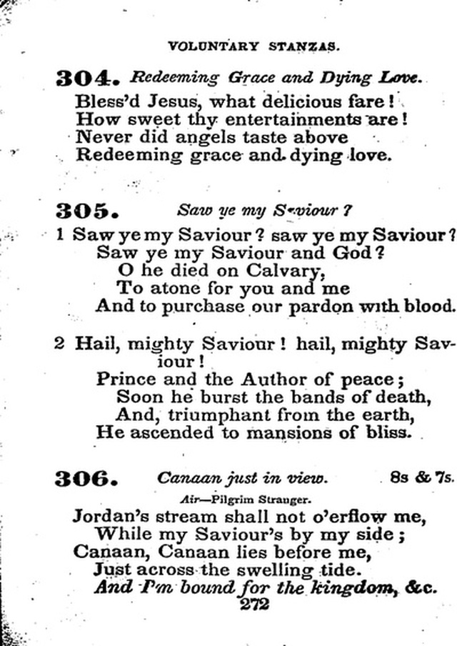 Conference Hymns. a new collection of hymns, designed especially for use in conference and prayer meetings, and family worship. page 286