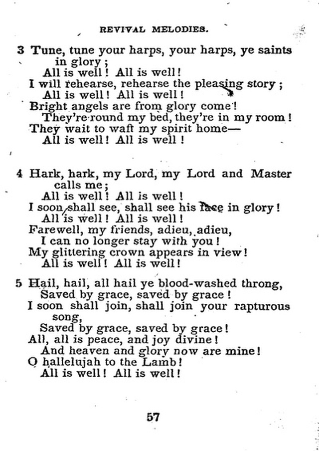 Conference Hymns. a new collection of hymns, designed especially for use in conference and prayer meetings, and family worship. page 71