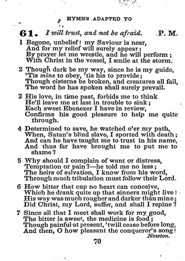 Conference Hymns. a new collection of hymns, designed especially for use in conference and prayer meetings, and family worship. page 84