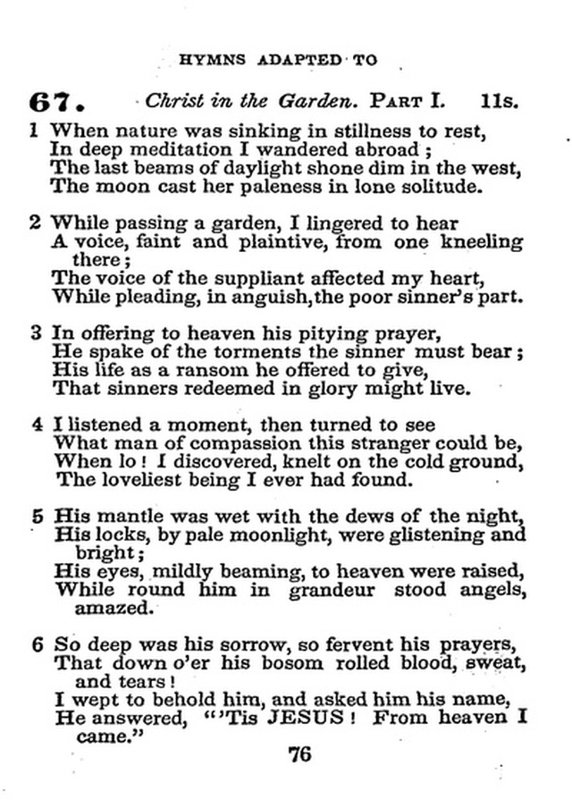 Conference Hymns. a new collection of hymns, designed especially for use in conference and prayer meetings, and family worship. page 90