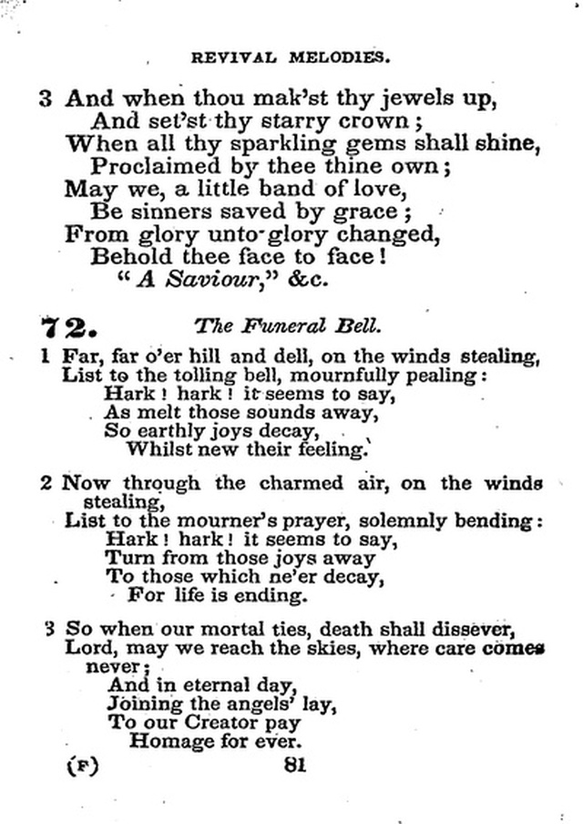 Conference Hymns. a new collection of hymns, designed especially for use in conference and prayer meetings, and family worship. page 95