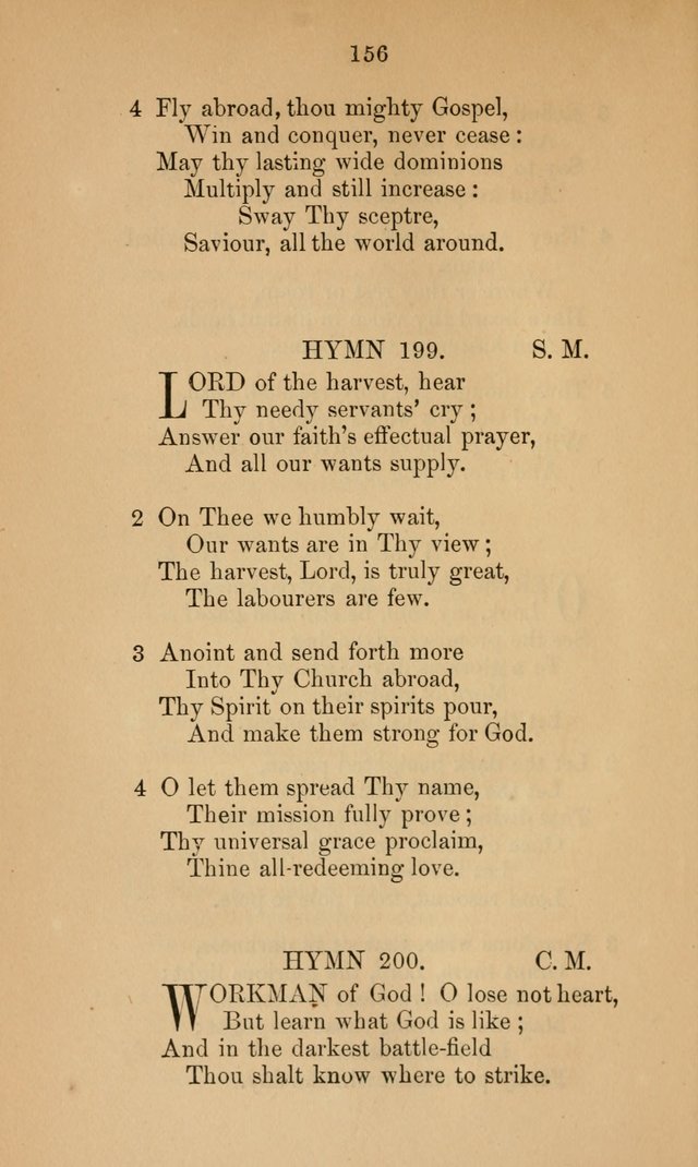 A Collection of Hymns page 156