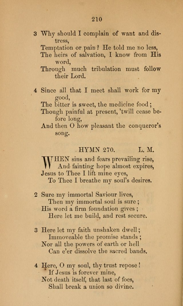 A Collection of Hymns page 210