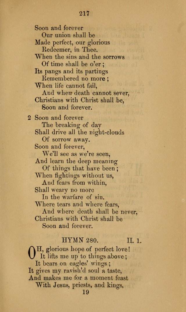 A Collection of Hymns page 217