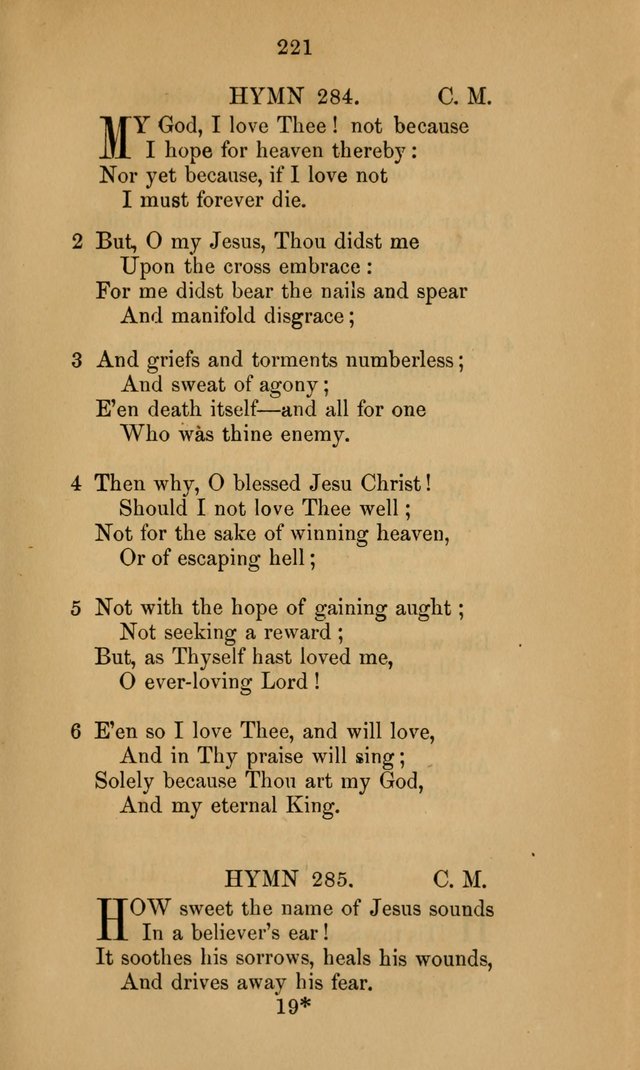 A Collection of Hymns page 221